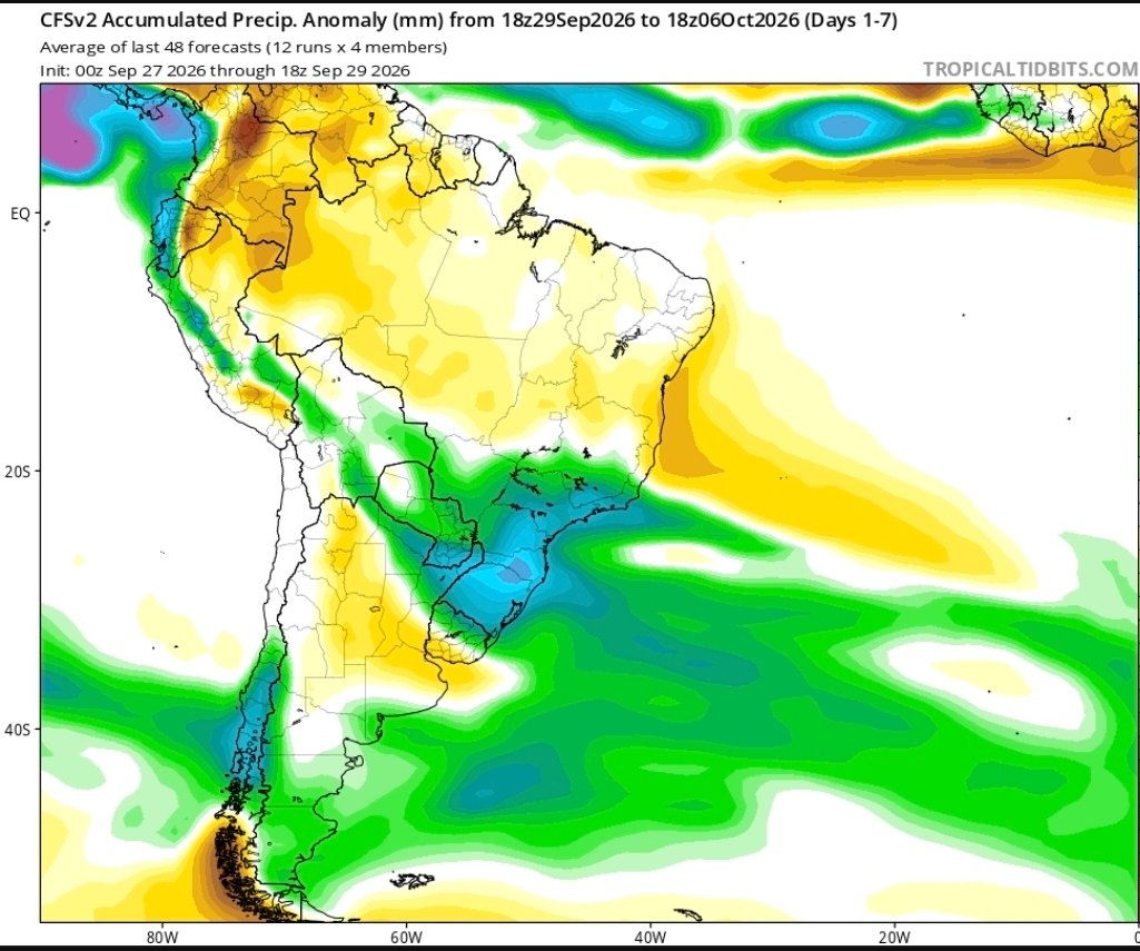 EdoWeatherman's tweet photo. Reporte matinal. Patrón favorable para lluvias, tormentas e inestabilidad.

Entre hoy y las próximas dos semanas, una serie de eventos, entre sistemas frontales y bajas segregadas, afectarán diversos sectores del norte, centro y sur de Chile. Con el fuerte El Niño presente, la primavera traerá bastante inestabilidad y la mayoría de eventos de lluvia, vendrán con tormentas eléctricas. Incluso no se descarta el desarrollo de algún temporal.

Hoy lluvia desde Maule al sur, con algunos chubascos en sectores de la zona central. 

Deja tu reporte en los comentarios.