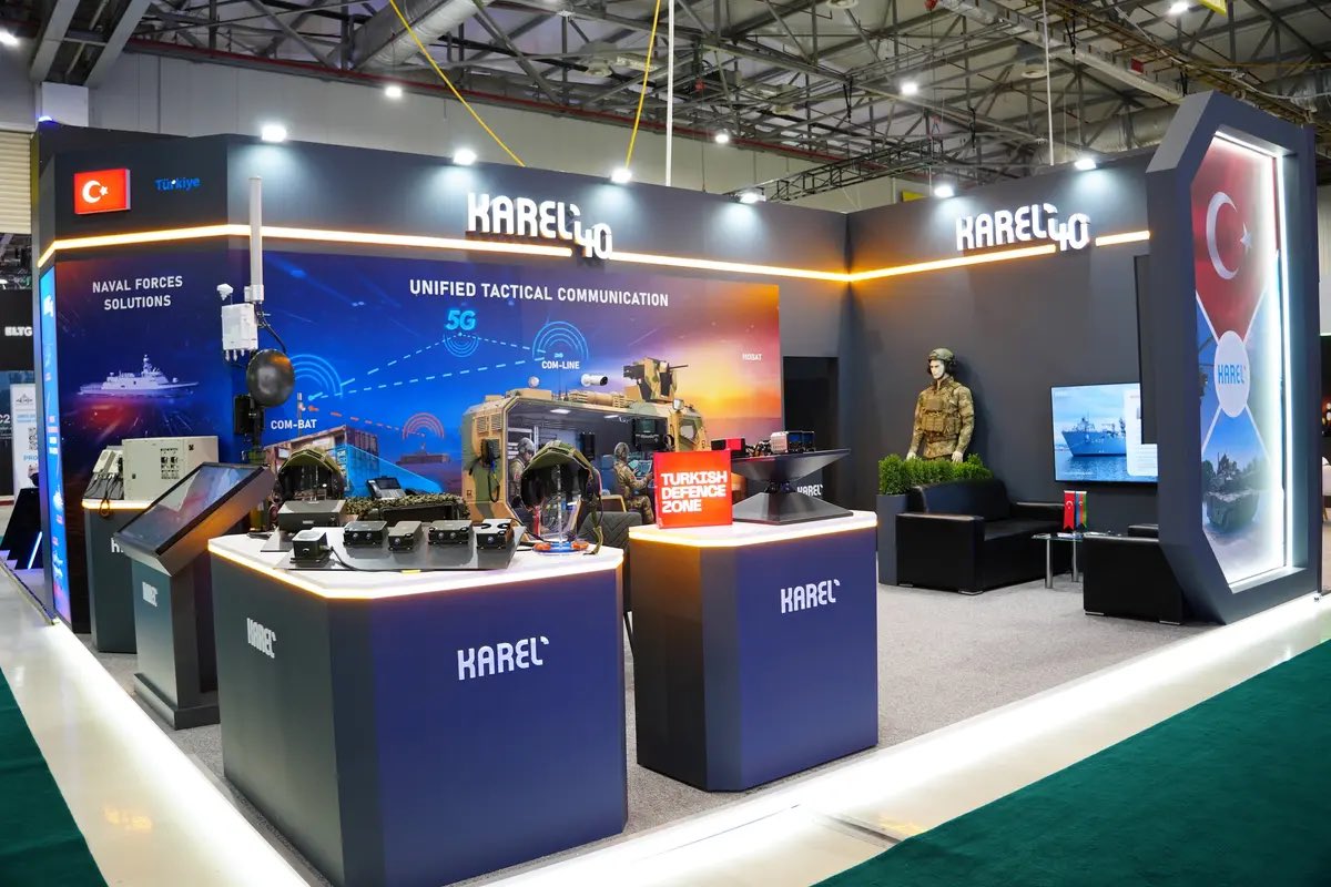 DefenceTurkey's tweet photo. Karel, Bütünleşik Taktik Haberleşme yaklaşımını Azerbaycan’da ilk kez ADEX 2026’da tanıtıyor
https://t.co/37jmXqmJEM https://t.co/OmmMy4ADyz