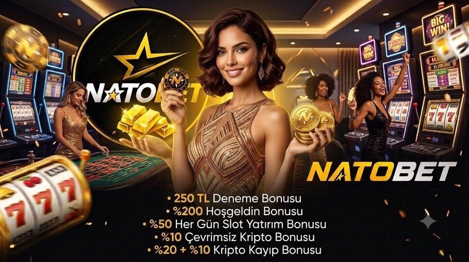 aynurglln's tweet photo. 👑 Meritking sınırlarını kırma vakti çoktan geldi!

🚀 #Natobet masalarında yüksek geri ödeme oranları ve dev Deneme Bonusu aktif.
💰 Kasanı riske atmadan katlamak için hemen katıl!

📌 Adres: https://t.co/Ha3UMs8V0C

#natobet #meritking #casibom #jojobet #denemebonusu https://t.co/hY9KFjI5pJ