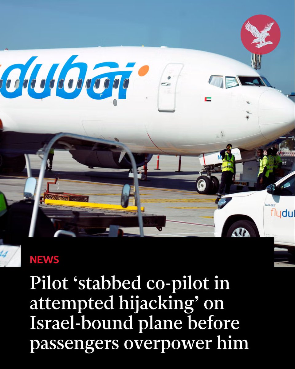 Independent's tweet photo. Israeli security officials fear the incident on the flight from Dubai to Tel Aviv was an intended act of terror

Read in full: https://t.co/HLoE1GYOMR https://t.co/qGs9Te9xv8