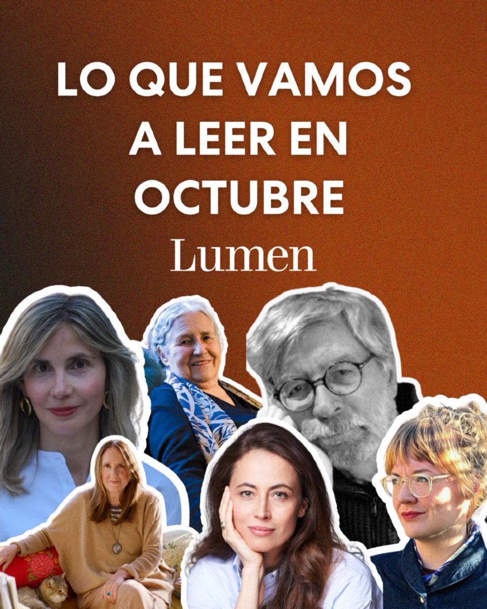 LumenEdit's tweet photo. 🍂 Octubre llega con nuevas historias y muchas razones para seguir sumando libros a la torre que tenemos en nuestra mesilla de noche. https://t.co/KtKeTyMikT