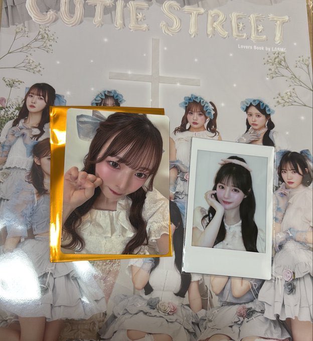 aomd150's tweet photo. 交換】
きゅーすと 
LARME  チェキ トレカ CUTIE STREET

譲】プリントチェキ　川本
　　トレカ　梅田

求】プリントチェキ　桜庭or真鍋(画像3枚目)
　　トレカ　画像2枚目以外の同種桜庭

郵送希望です https://t.co/ltk1BIGmpj