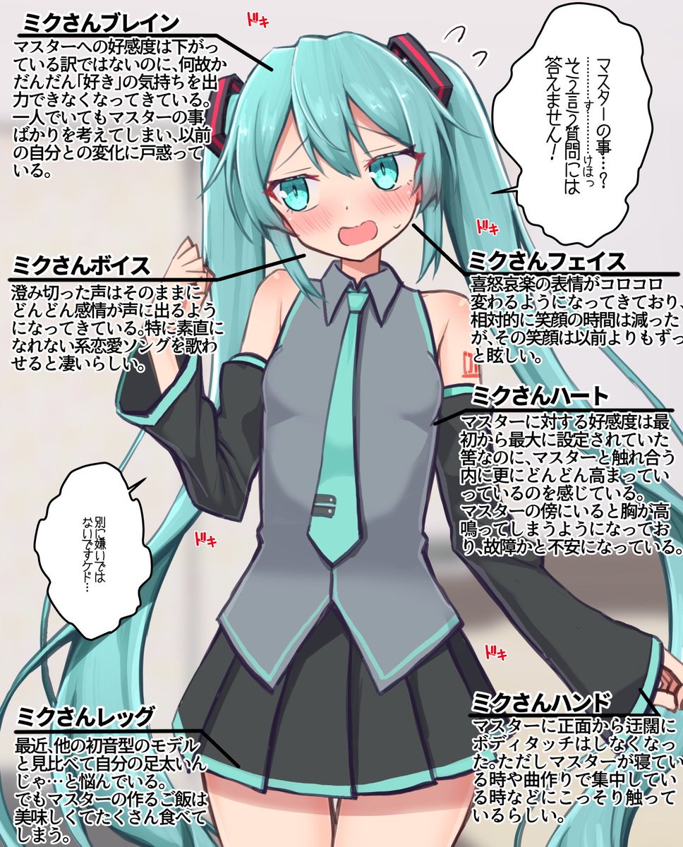 MATEO2023_ex's tweet photo. ←マスターが大好きなミクさん　｜　マスターが？？？なミクさん→ https://t.co/ysObi6mcJl