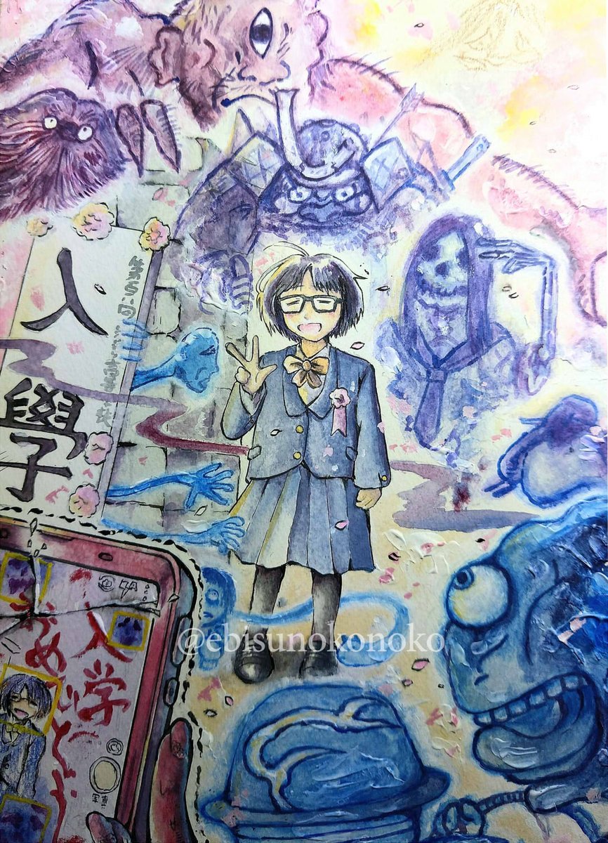 ebisunokonoko's tweet photo. 過去絵です https://t.co/6mPGz0Vxos