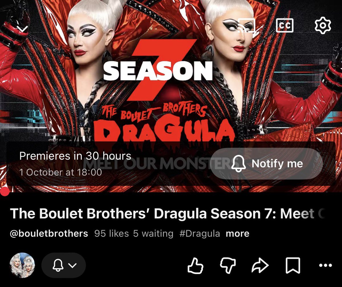 BlazesAccount's tweet photo. Dragula season 7 meet our monsters tomorrow🙂‍↕️🙂‍↕️ https://t.co/dkk8LAVZ1d