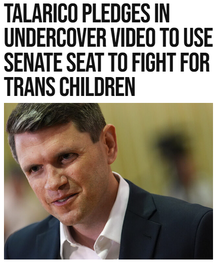 GuntherEagleman's tweet photo. JAMES TALARICO JUST TOLD YOU WHO HE REALLY IS.

He thought the camera was off, so he said the quiet part out loud. In an undercover video, Talarico pledged to use a U.S. Senate seat to fight for so called transgender children. 

Texas parents want a senator who will protect their kids, and he wants to push gender ideology on them.

He can quote scripture in public all he wants, but this is his real agenda. Texas, don't send this dude to Washington.