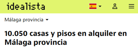 Absolutexe's tweet photo. En estos momentos Idealista tiene los siguientes anuncios de alquiler por provincia: 
Madrid: 11.772
Málaga: 10.050
Valencia: 5.450
Barcelona: 3.792
Sevilla: 2.441
Vizcaya: 630
Zaragoza: 603

Guardad el tuit y en un par de semanas comparamos. https://t.co/8MkrMSQknt