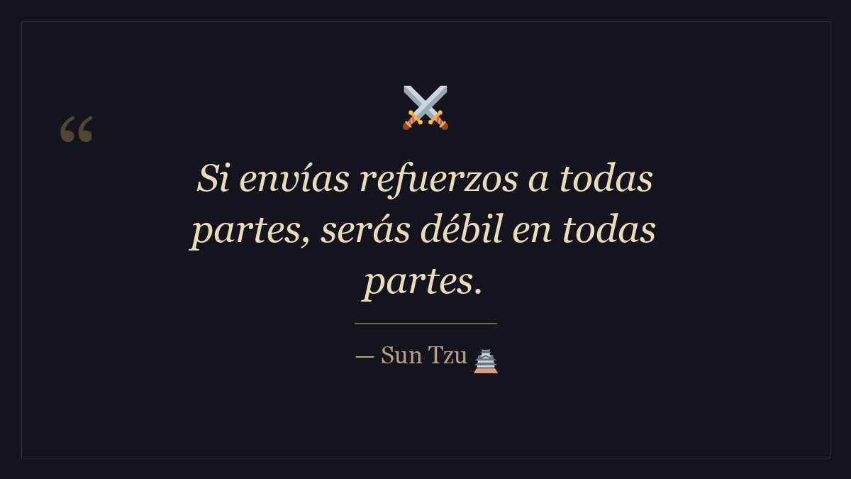 SunTzu_es's tweet photo. ⚔️ #SunTzu #ArteDeLaGuerra https://t.co/gPlN45vrYz