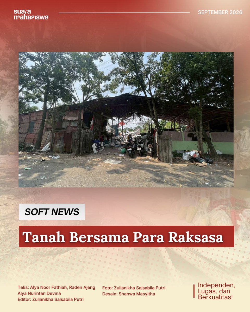SumaUI's tweet photo. [SOFT NEWS]
Tanah Bersama Para Raksasa

Sepuluh tahun lalu, pemandangan dari jendela rumah Laras tidak sepekat sekarang.

https://t.co/LpaTVZdMs9 https://t.co/WmSUfYQqZy