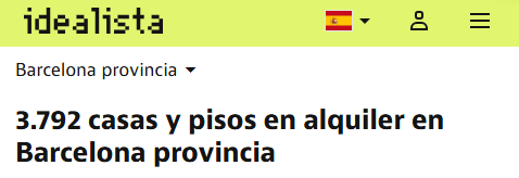 Absolutexe's tweet photo. En estos momentos Idealista tiene los siguientes anuncios de alquiler por provincia: 
Madrid: 11.772
Málaga: 10.050
Valencia: 5.450
Barcelona: 3.792
Sevilla: 2.441
Vizcaya: 630
Zaragoza: 603

Guardad el tuit y en un par de semanas comparamos. https://t.co/8MkrMSQknt