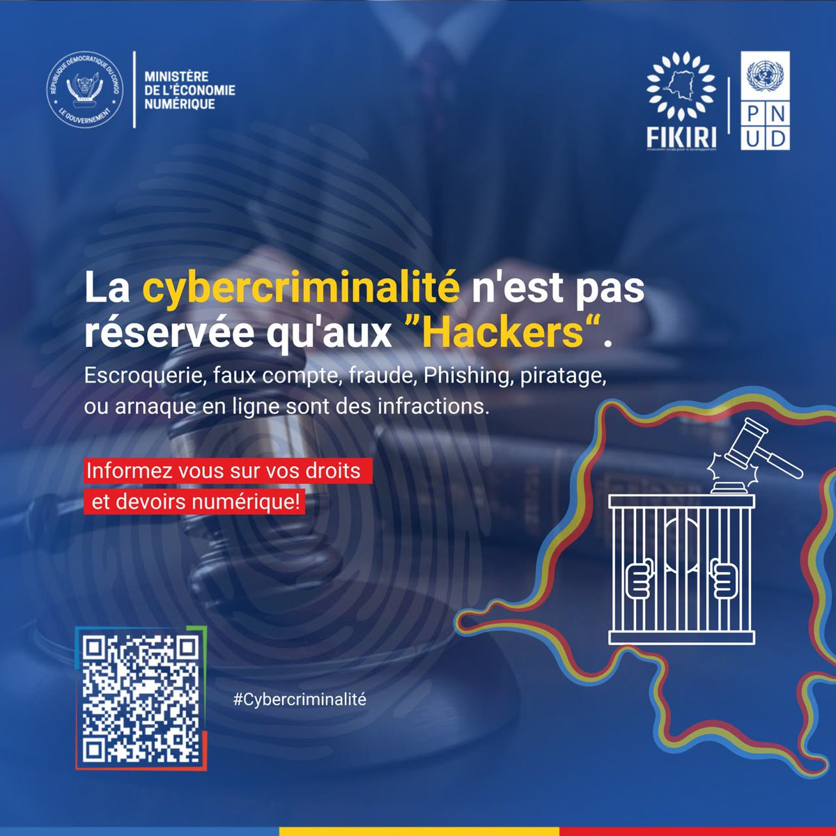 mabubunicolas's tweet photo. La cybercriminalité ne concerne pas uniquement les « hackers ». Escroquerie, fraude, phishing, faux comptes, piratage et certaines manipulations informatiques peuvent constituer des infractions. Le numérique offre des opportunités, mais il impose aussi le respect des règles. https://t.co/To9m65RIwq