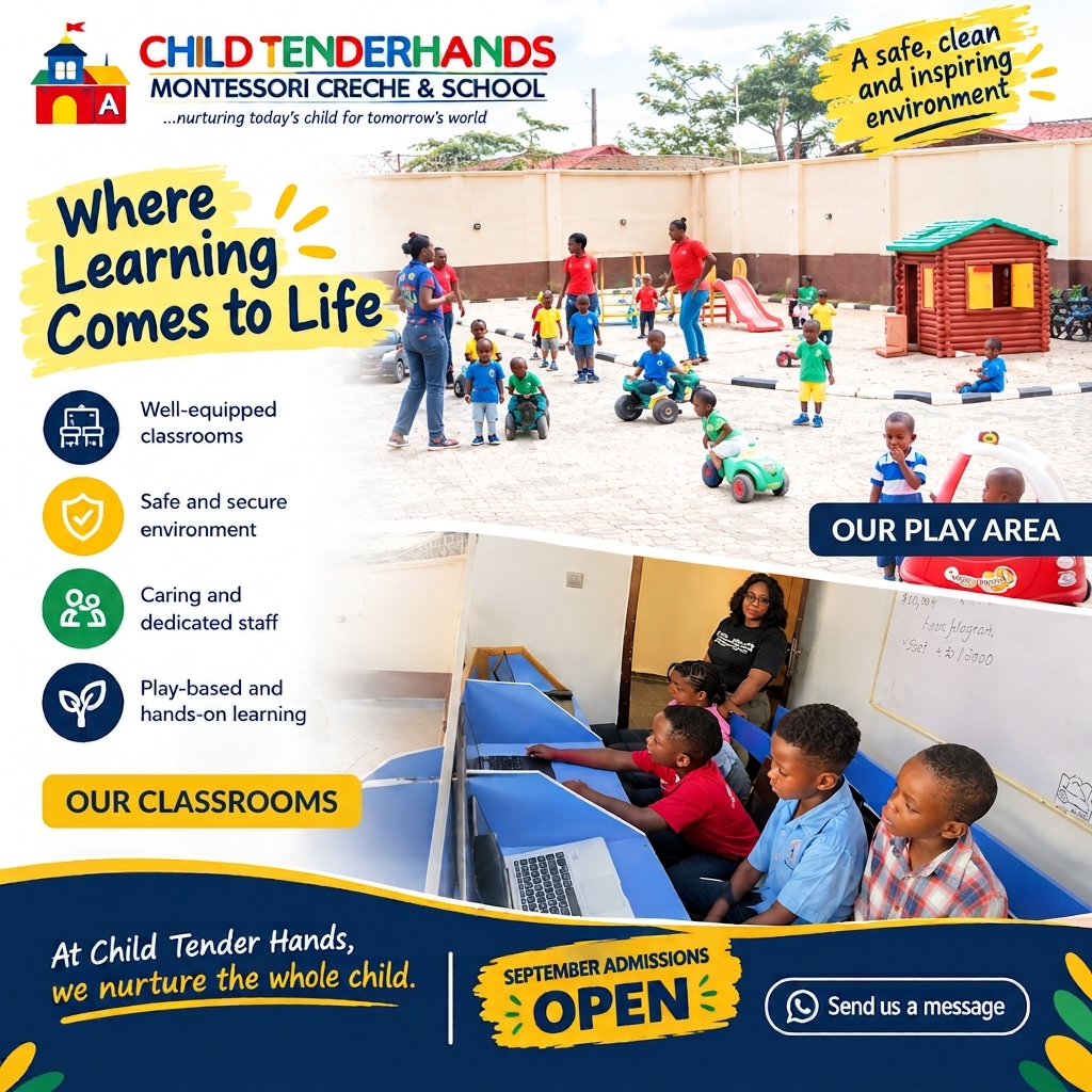 childtenderhand's tweet photo. 🏫 WHERE LEARNING COMES TO LIFE

A good learning environment gives children room to explore, interact and grow. At Child Tender Hands, our classrooms and play areas support learning through hands-on experiences and play.
.
#ChildTenderHands #Montessori #EarlyLearning https://t.co/xYD0wExCMh