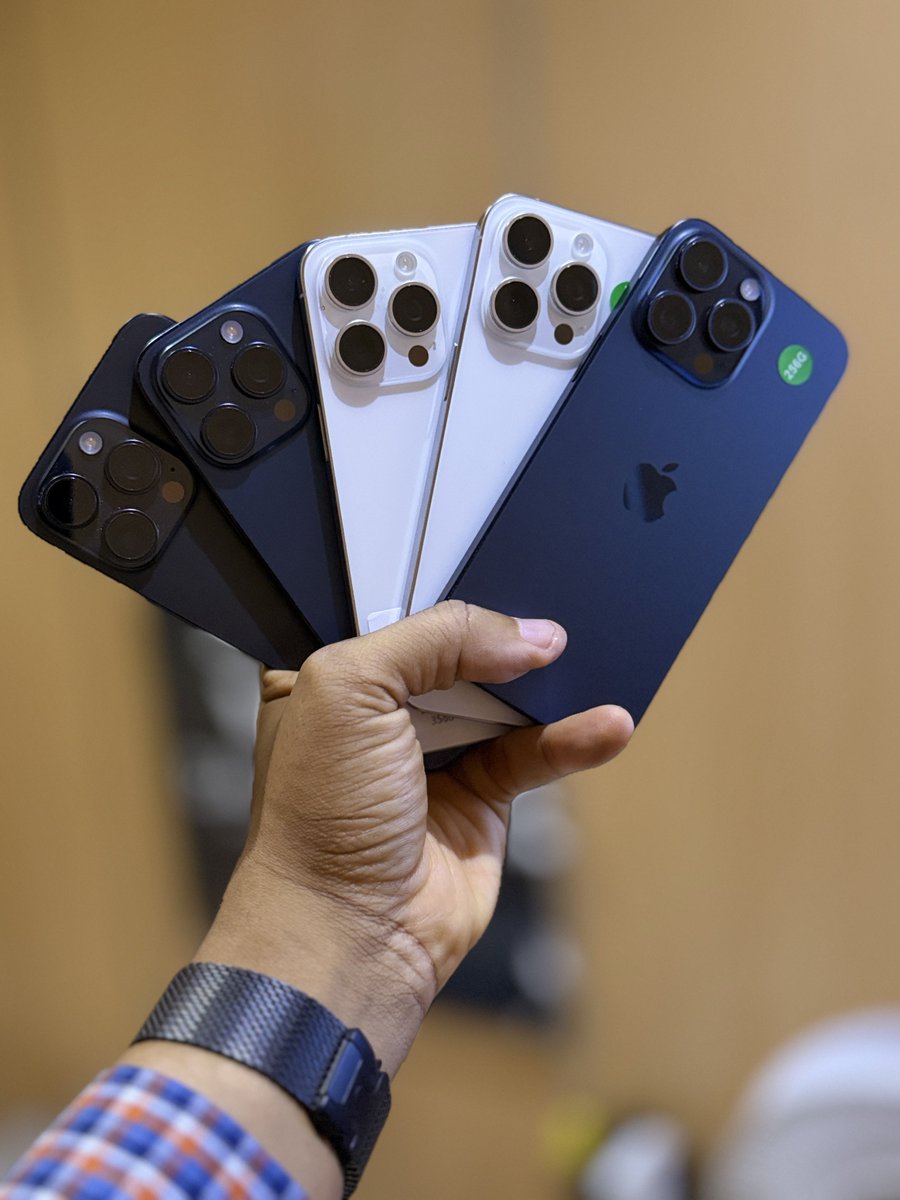 dabz_global's tweet photo. New in‼️Premium foreign used iPhone 15 pro max restock || excellent stock || untampered! 

256gb - N940,000
512gb - N1,1030,000
1Tb - N1,080,000

Dabz Global; Suite C3 New Banex(beside banex micro finance bank ||opposite Broadway BW restaurant)Wuse II, Abuja. call 08076709313/09078333831/ 08144343028 or whatsapp 08144343028 

Nationwide Delivery 🚚📦