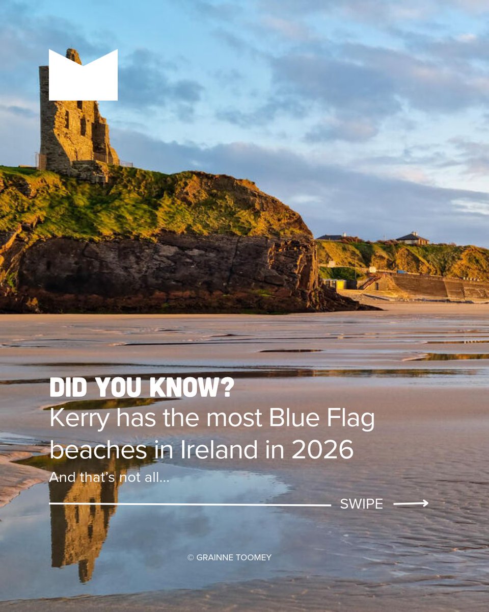 DiscoverKerry_'s tweet photo. Big skies. Atlantic air. Long walks by the water. 🌊

Kerry’s Blue Flag beaches may be a summer story, but the coast is here all year round.

This autumn, come and see it for yourself.

#DiscoverKerry #Kerry #WildAtlanticWay https://t.co/EzBlRUUk7J