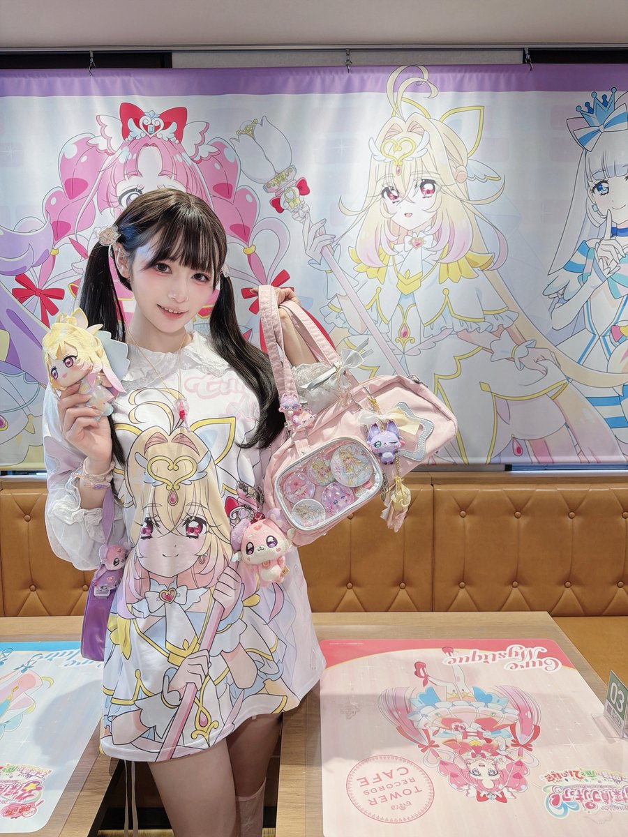 XaiabP's tweet photo. プリキュアのカフェに行ってきた！！
美味しくて可愛くて最高だった... https://t.co/425nwk1SD5