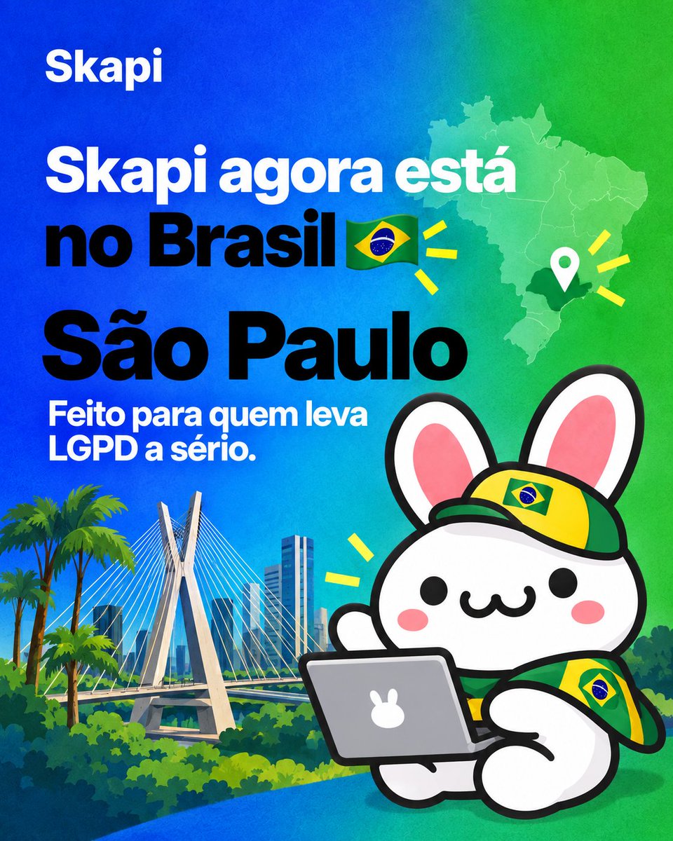 Skapi_api's tweet photo. Skapi is now live in São Paulo, Brazil.
Our first South American region means lower latency for LATAM users and the option to keep project data in Brazil.
Same Skapi. Closer to LATAM.
#Skapi #Brazil #LATAM #LGPD #SãoPaulo https://t.co/VgbRuCoWtn