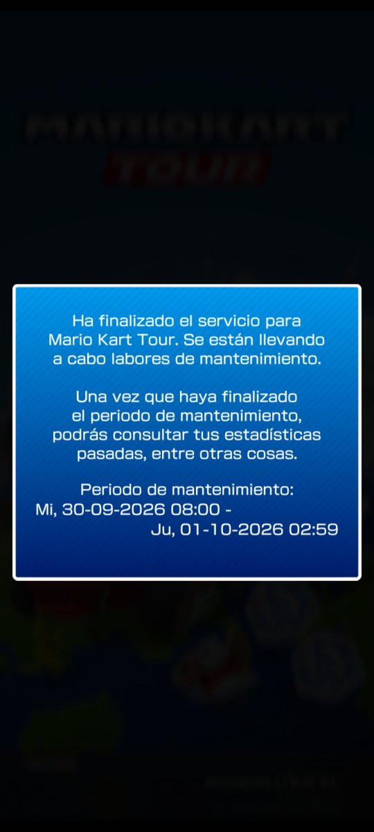JoseKid27's tweet photo. Españoles Mario kart tour a muerto 😔 https://t.co/YPk8MgTLLO
