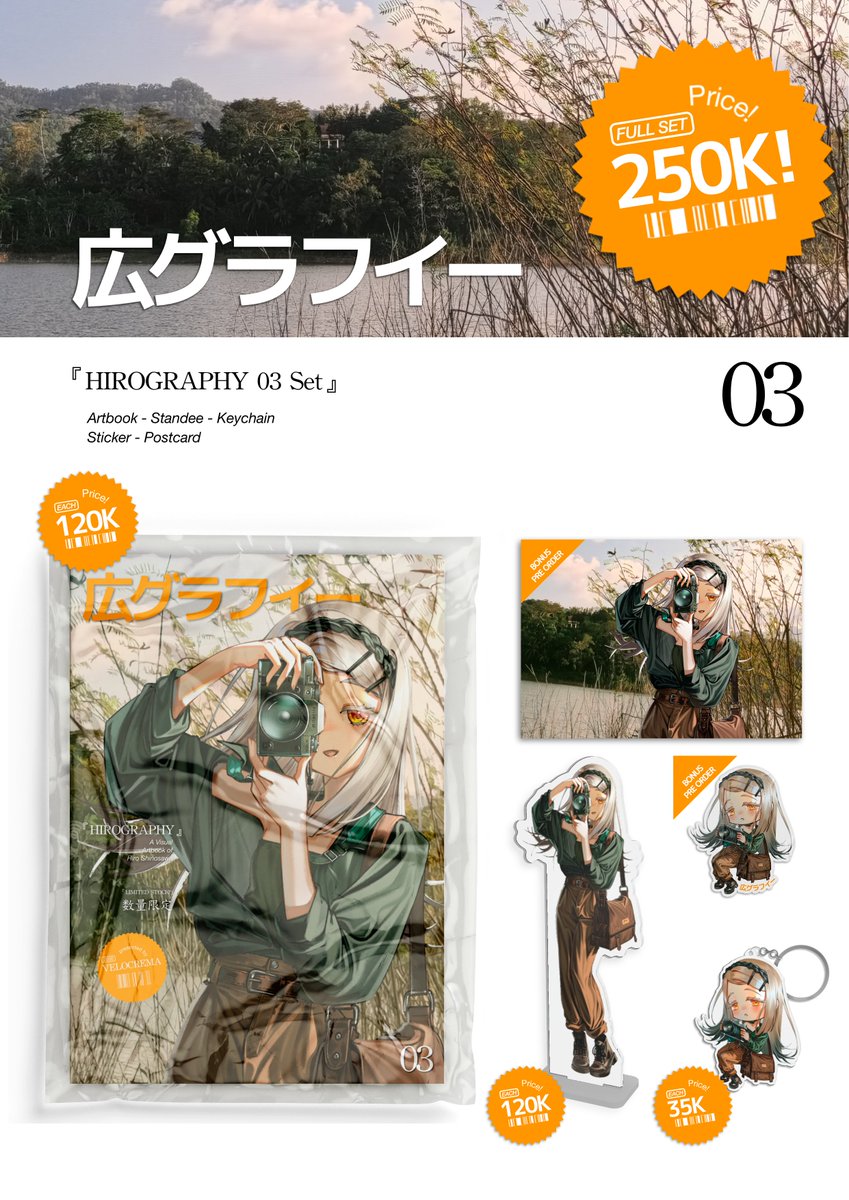 velocremax's tweet photo. 🇮🇩Indonesian Only🇮🇩
Here we go again!
✨Coming soon . HIROGRAPHY Volume.03✨

Artbook about #篠澤広
A4 | Aster | 16P | Full Color at #ComicFrontier23 Oct 31th- Nov 1st L-52ab [Jeruk Asin]
   
PRE-ORDER IS NOW OPEN! 
link below https://t.co/xQdsuLLv8t