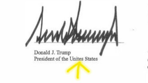 Ozzytourer's tweet photo. @Daractenus He just renamed United States to Unites States... He just forgot to announce the name change! https://t.co/WIVL6k5h7G