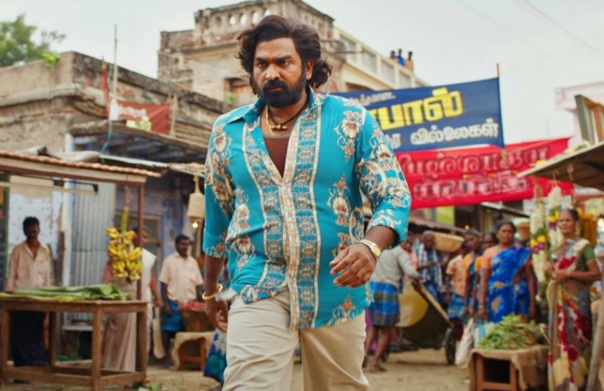sri50's tweet photo. #Baththa @VijaySethuOffl explores the emotional side of a gangster. Release tomorrow-Oct 1 https://t.co/ZDzjeyKli8
