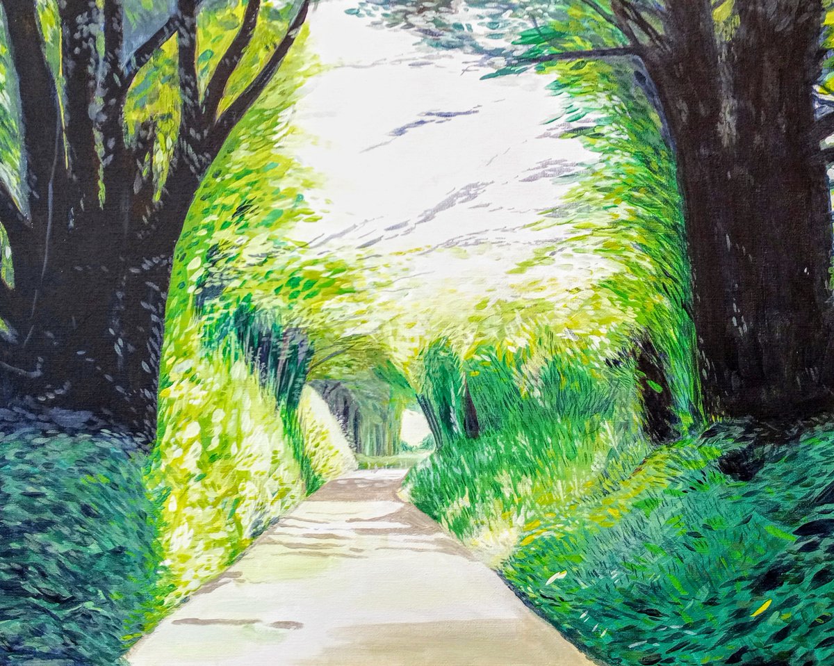 KittyCooperArt's tweet photo. Bright Lane - original acrylic painting on canvas board - now available on my website https://t.co/GFochv5TS0 #art #painting #originalart #originalpainting #landscapepainting #UKartist #independantartist #englishcountryside #countrysideart #nature #beauty #acrylicpainting #trees https://t.co/1EflJzH8KO