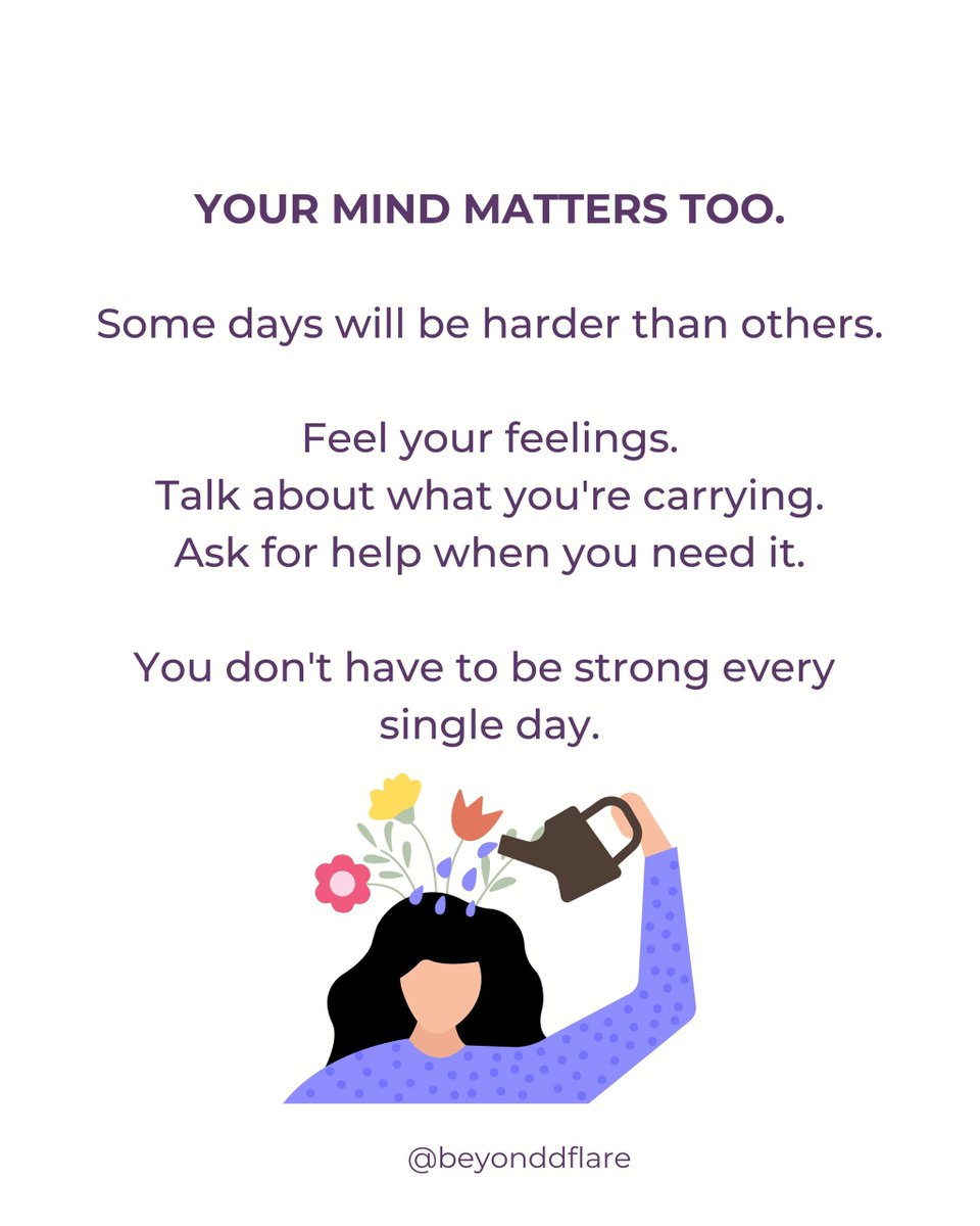 beyonddflare's tweet photo. Dearrst Champions 💜 
Your wellbeing matters. 💜 https://t.co/gXgZ0dXR0U