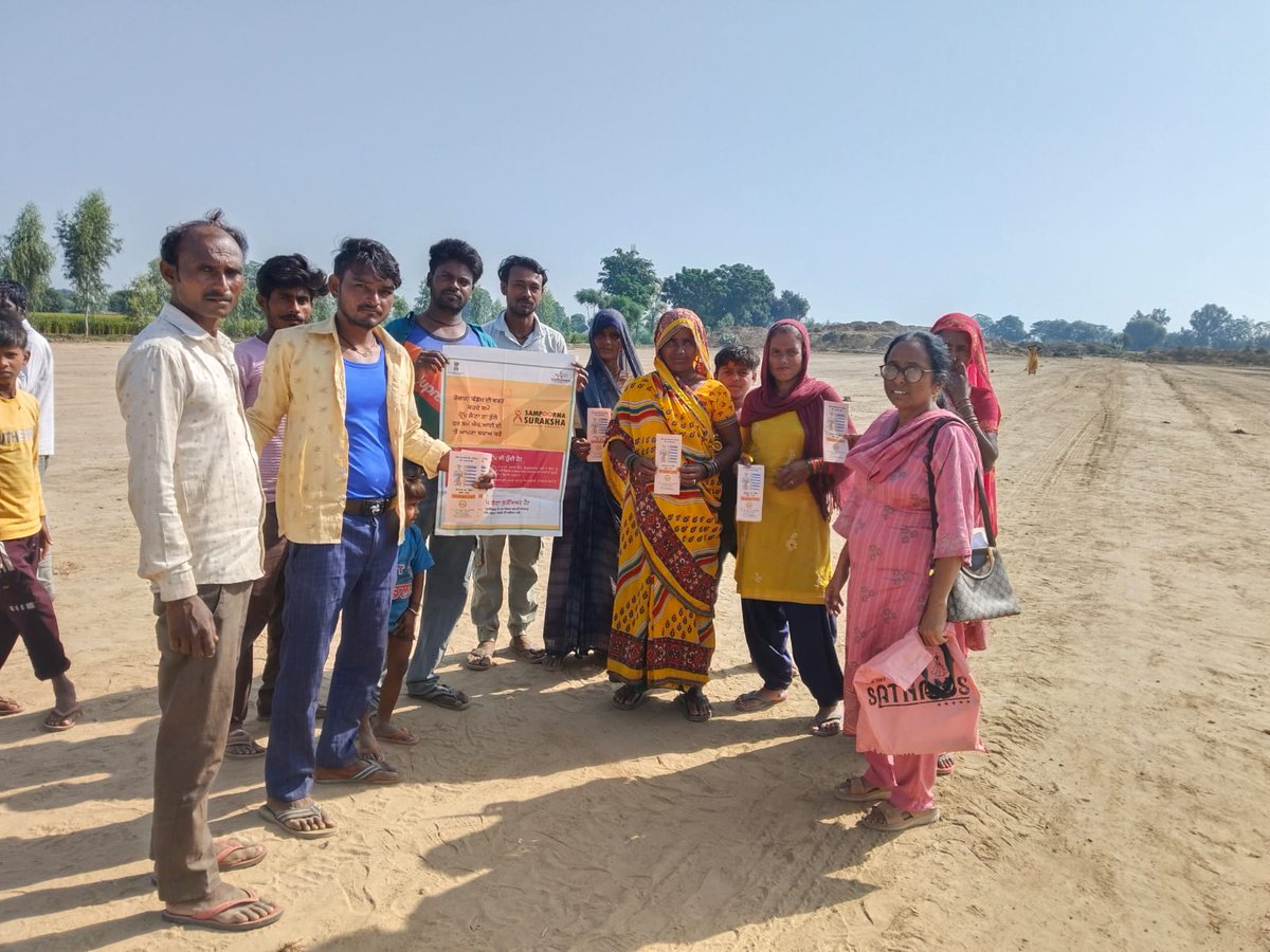 punjabsacs's tweet photo. The Intensified HIV Awareness Campaign is connecting with communities across Punjab to promote HIV prevention, informed choices, and a stigma-free society.
@NACOINDIA @HMPunjab @PunjabDOHFW

#hivawareness #intensifiedcampaign #hivfreepunjab #endstigma #awarenessmatters https://t.co/P9zgIBCHIT