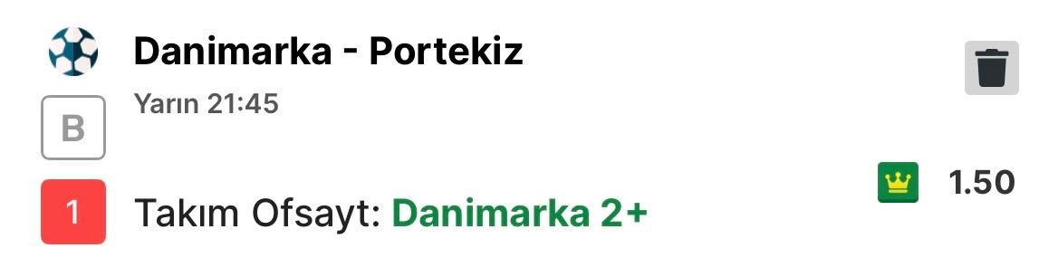 BehcetVip's tweet photo. Jesus gittiği her takımda olduğu gibi Portekiz başında da ofsayt taktiği uyguluyor. 
Danimarka geçen maçlarda 2-5 kez ofsayta düştü. 
Oran düşmeden değerlendirilebilir.
Yüksek hacimli girilebilir 
Yüksek güven ✅ 💰 https://t.co/WaywEowQNw