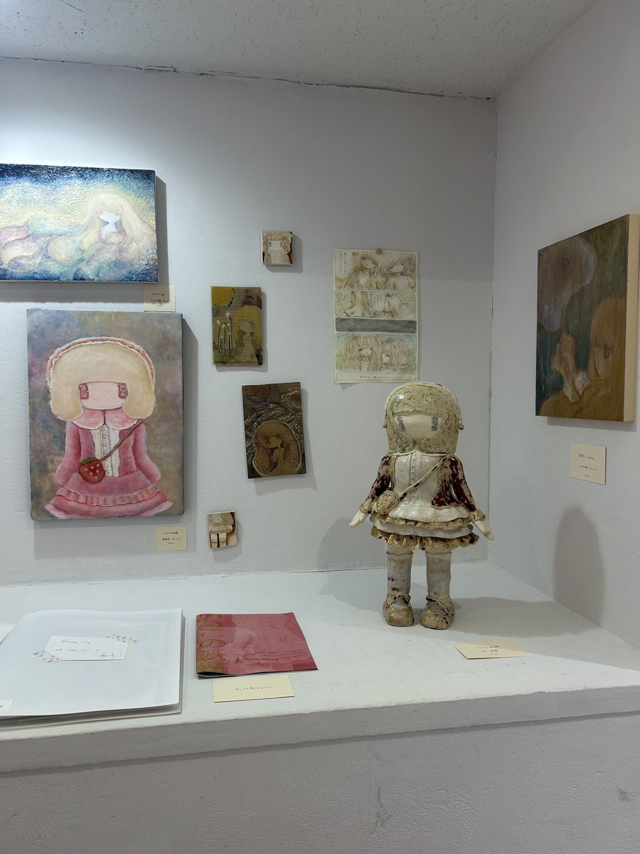 brand_f_illust's tweet photo. @dentedelgiudi 
展示にお邪魔しました！！ https://t.co/RHuJ6qvmOe