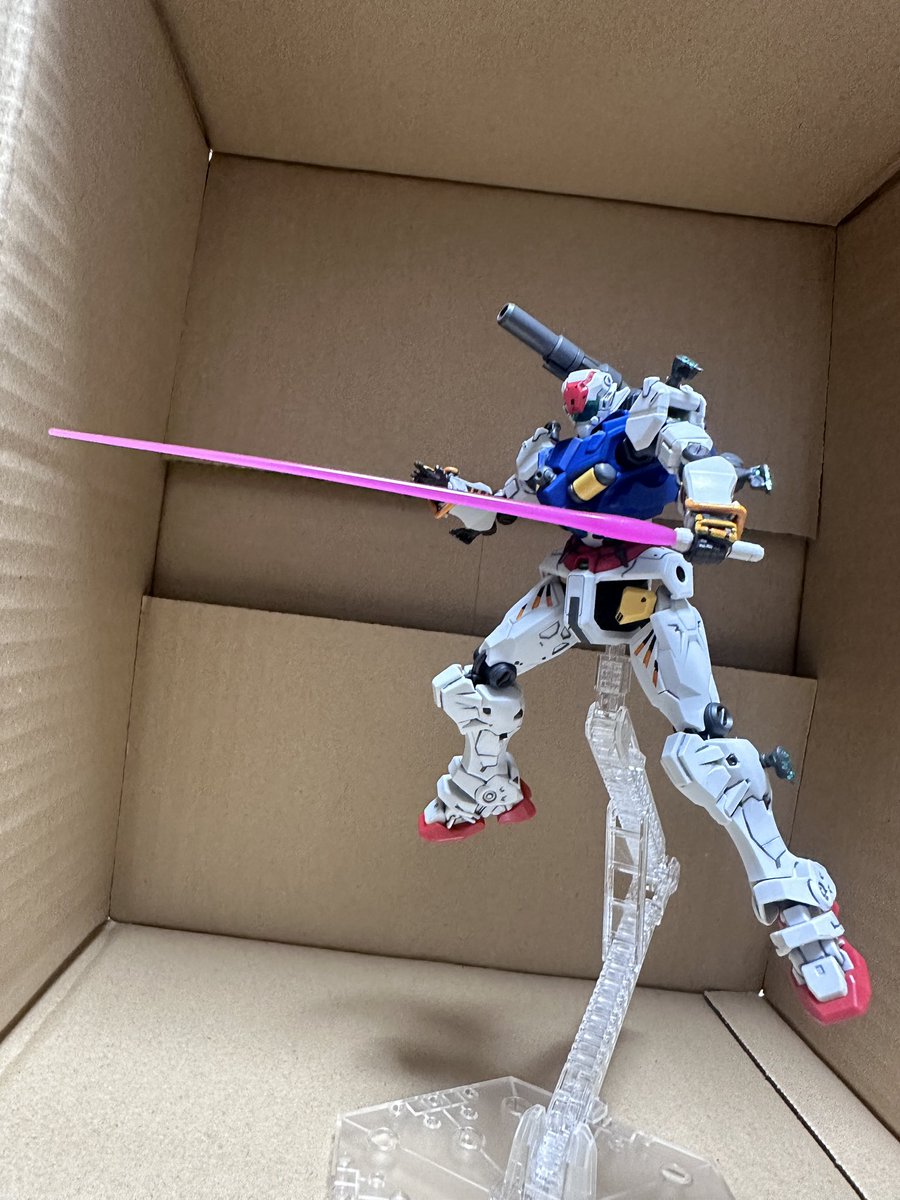 spacesonic13's tweet photo. セイラ専用軽キャノン完成
#ガンプラ https://t.co/rR9f9auXE1