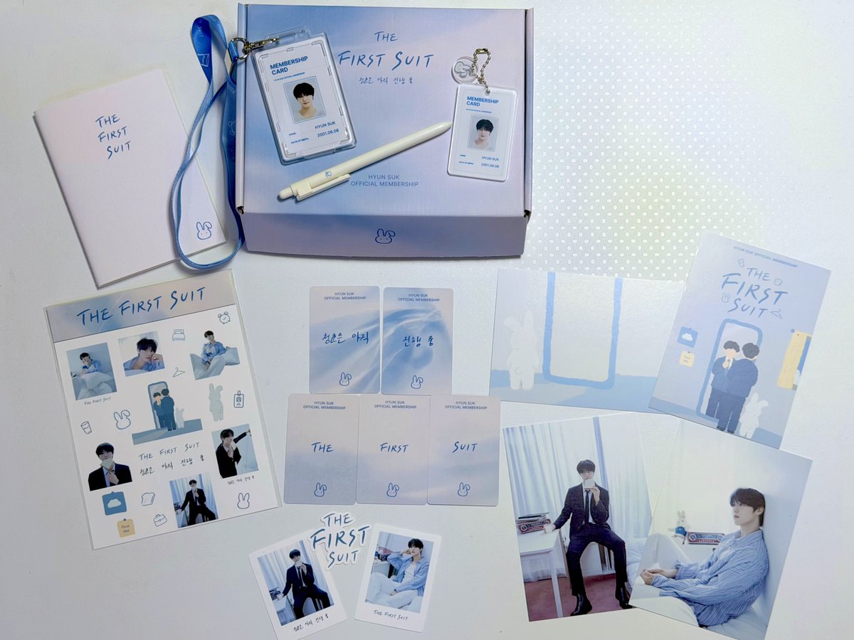 GOMFIX's tweet photo. HYUNSUK 1st MEMBERSHIP KIT

#현석 #윤현석 https://t.co/FyZUo5v97y