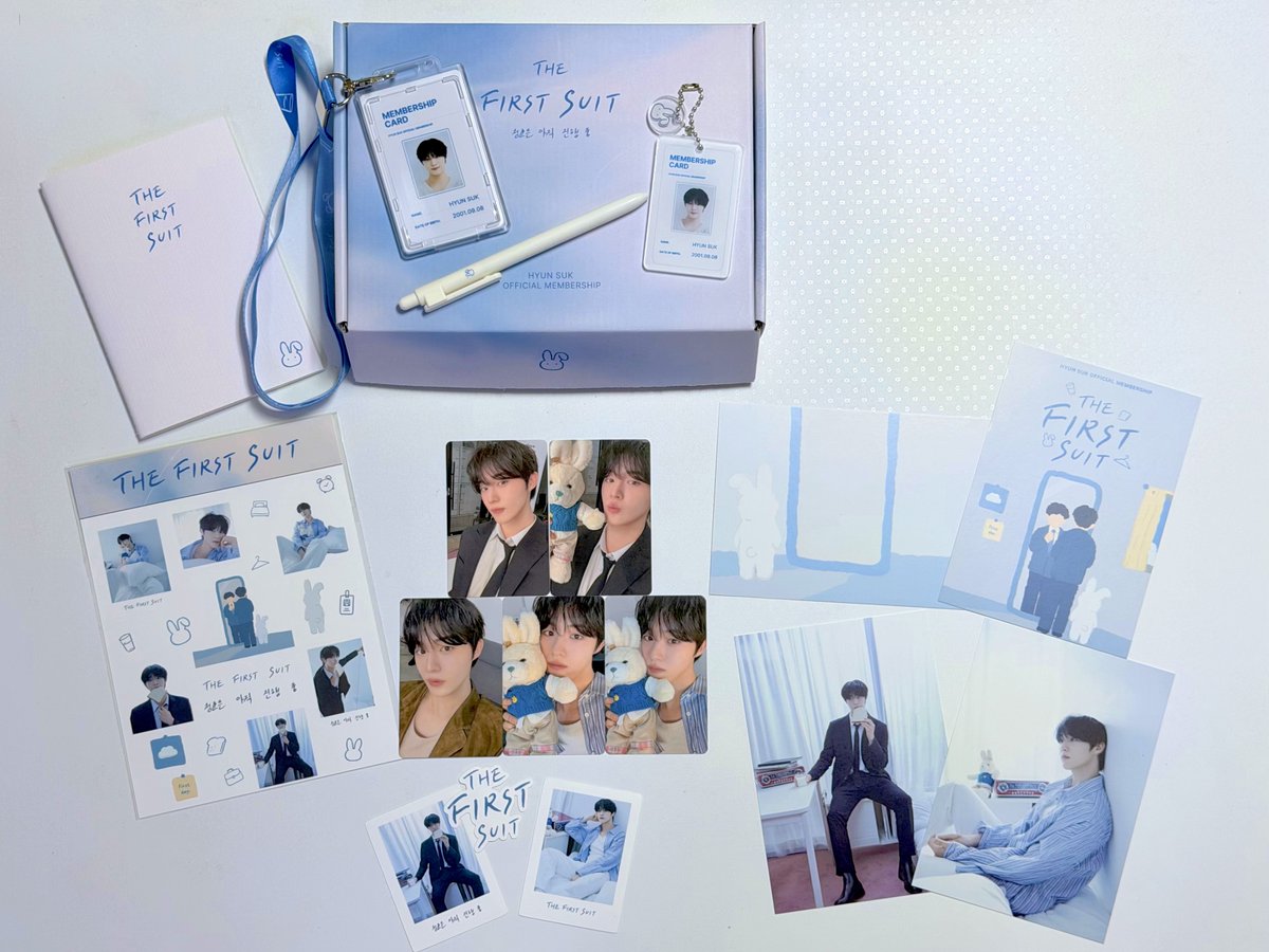 GOMFIX's tweet photo. HYUNSUK 1st MEMBERSHIP KIT

#현석 #윤현석 https://t.co/FyZUo5v97y