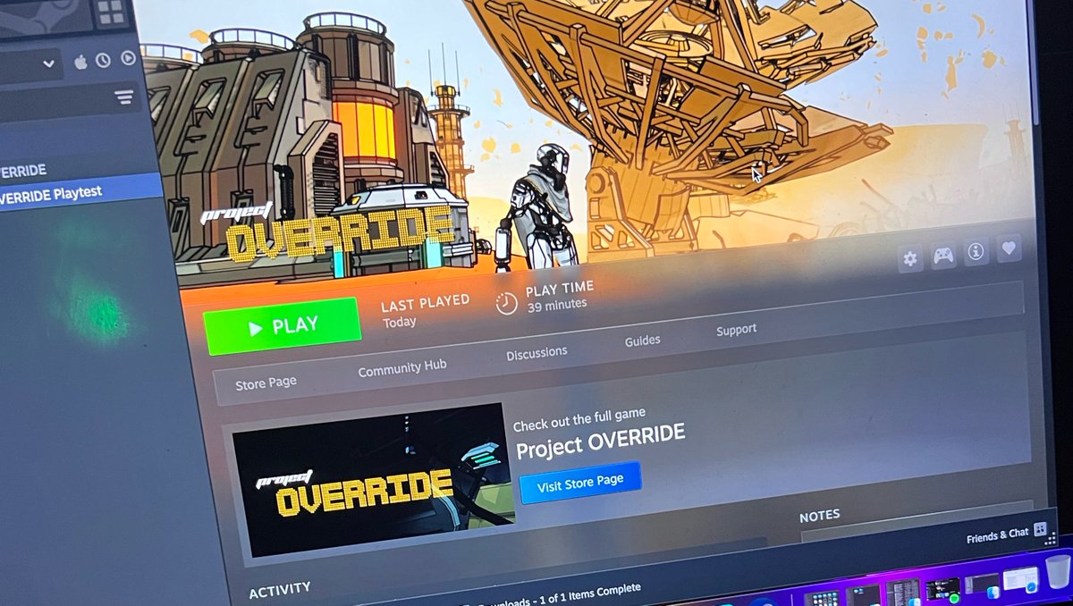 inuv8_studios's tweet photo. While we’re getting closer to our October Playstest. #WishlistWednesday is upon us again.

Is Project Override in your wishlist?
No? Well… Check it out.

https://t.co/iiK8duW2lg

#IndieGame #GameDev #IndieDev #Steam #IndieDev #VideoGames https://t.co/w0lOq0Um0H