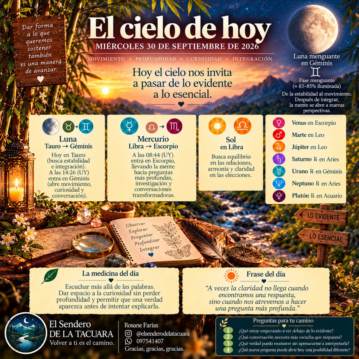 roksyfm's tweet photo. ✨ A veces la claridad no llega cuando encontramos una respuesta, sino cuando nos atrevemos a hacer una pregunta más profunda. https://t.co/QInqj5ol2V