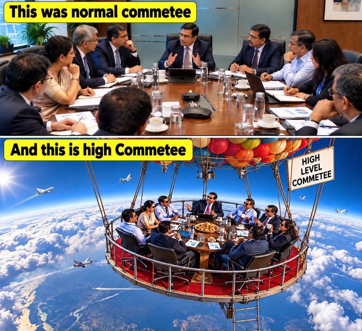 OfficialAIWBA's tweet photo. @ChVenkatachalam Very High Level Committee. Higher than Mount Everest. #HighLevelCommittee #HeapOfLies https://t.co/0eOI7lB703