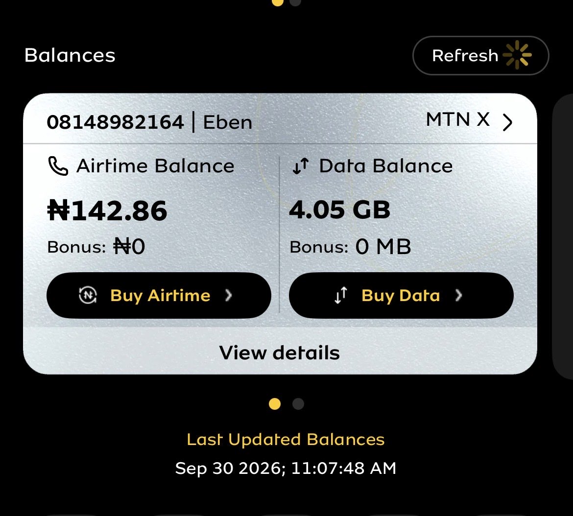 ebeniseben_'s tweet photo. @MTNNG @MTNMoMoGroup  Ejoor please what has been going on with your apps, it’s all jumbled up and not tallying right now I don’t even know which is which.

Ejoor now. https://t.co/NNNU7YEZZm