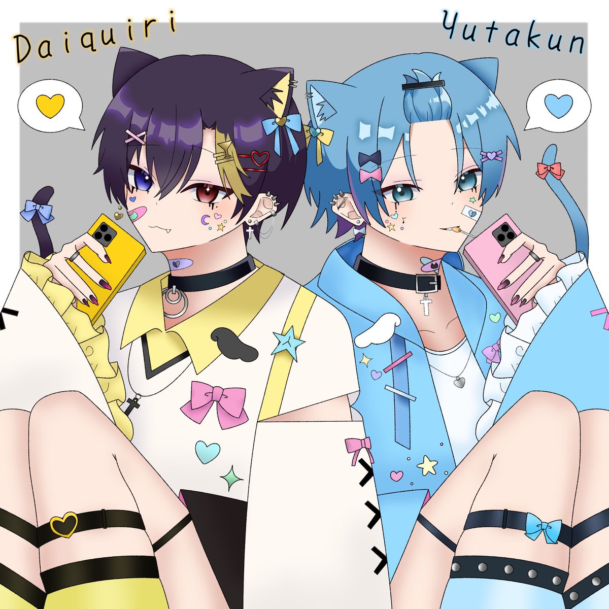 hasu0920's tweet photo. 今月も沢山描いたᝰ✍🏻
未公開含めて20枚！
#今月描いた絵を晒そう https://t.co/kZesCxiHng