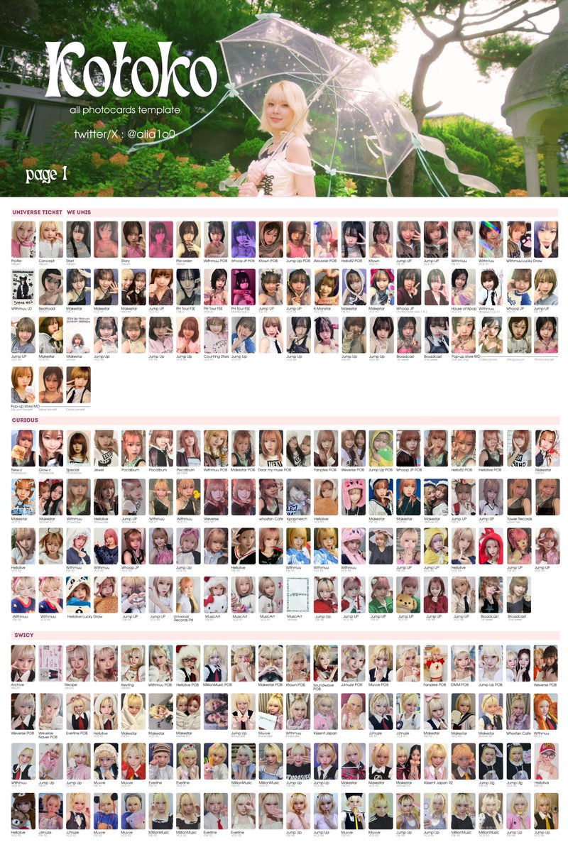 alia1o0's tweet photo. [ UNIS ] ALL PHOTOCARDS TEMPLATE WISHLIST  

better quality : https://t.co/pmywh2Y92g 

#GEHLEE #젤리당카 
#KOTOKO #코토코 

#UNIS #유니스 #UNI_Story https://t.co/tOnpfaoS02