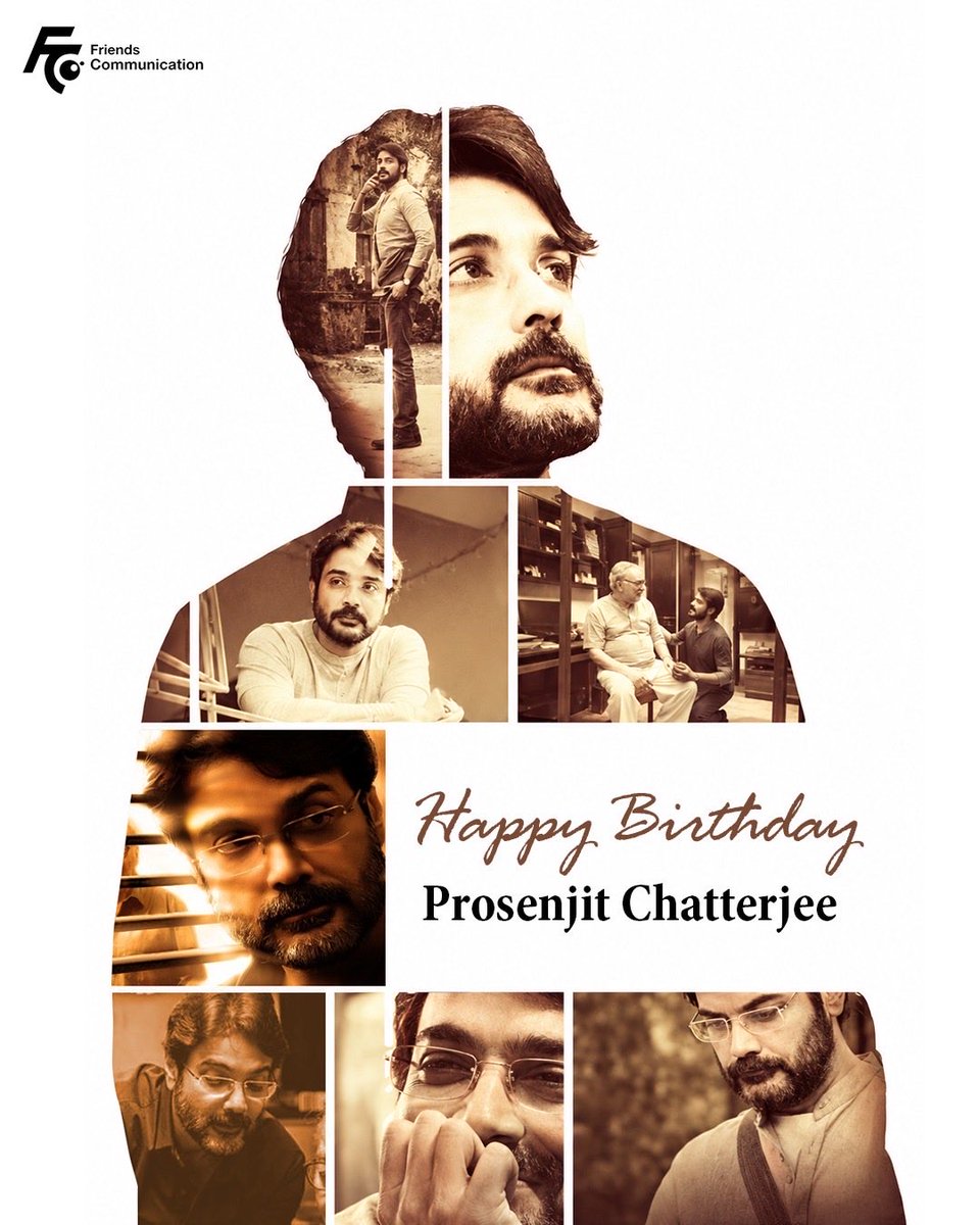 FriendsCommKol's tweet photo. Celebrating an icon whose journey continues to inspire generations of cinema lovers.
Wishing Prosenjit Chatterjee a very Happy Birthday and many more years of memorable performances ahead.

#HappyBirthdayProsenjitChatterjee #Friendscommunication https://t.co/JvUhfht0jj