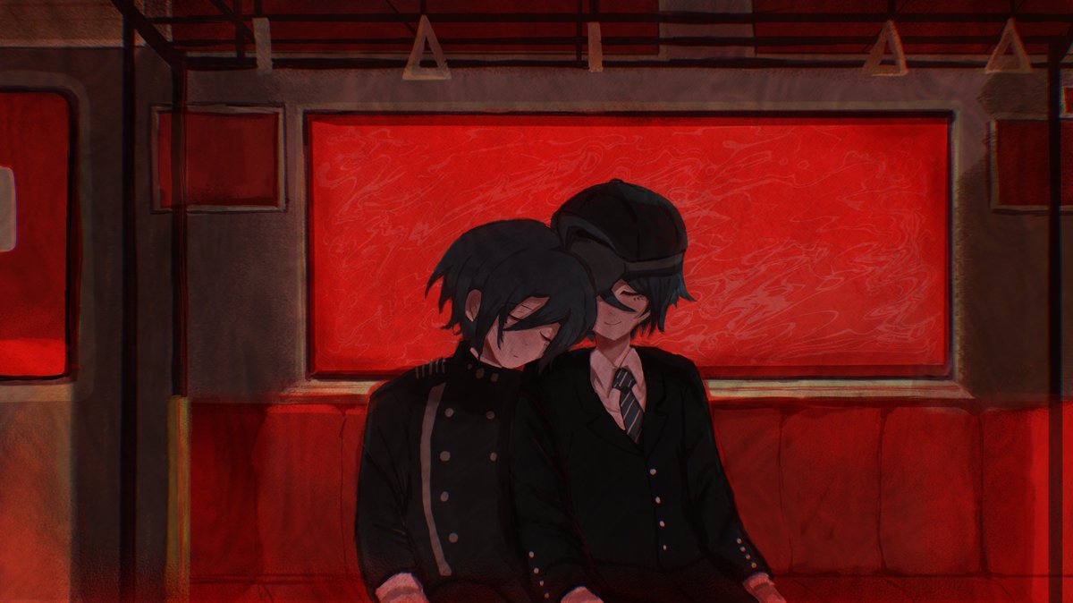 DAILYKAGESAI's tweet photo. ~ DAY 61
saihara station (parody)
#kagesai #drv3 #shuichisaihara https://t.co/V9XuWZSUH5