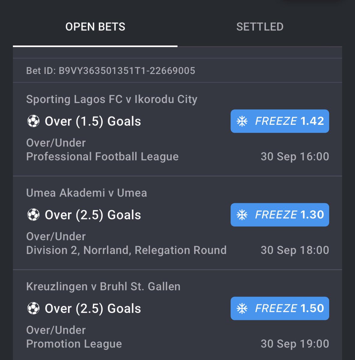 slay_jimmy's tweet photo. All games today 🔥 

5TB2FCV
5TB2GTM
5TB2PGT
5TB2SH8

#Bet9jaCode 🇳🇬 ☝🏾 https://t.co/kuF3qj998M