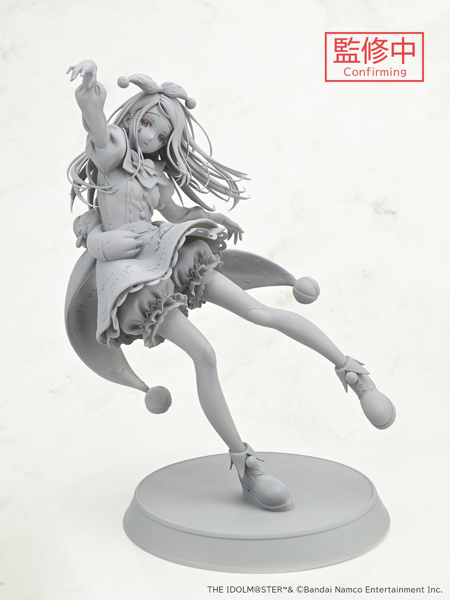 Hobby_Chaton's tweet photo. <<< フィギュア化決定 &amp; 原型初公開 >>>
 ￣￣￣￣￣￣￣￣￣￣￣￣
1/6 Scale Figure
篠澤 広 仮装狂騒曲 Ver.
藤田ことね 枝毛をくるりVer.
#学園アイドルマスター
￣￣￣￣￣￣￣￣￣￣￣￣
制作進行中、続報をお楽しみに！

#学マス #idolmaster
#ワンフェス #WF2026上海 https://t.co/cyFskmJrlm