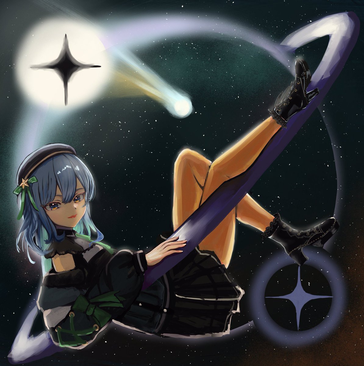 x_BTN_x's tweet photo. ☄️☄️☄️☄️☄️☄️

#今月描いた絵を晒そうㅤ https://t.co/mr6SYQ4umQ