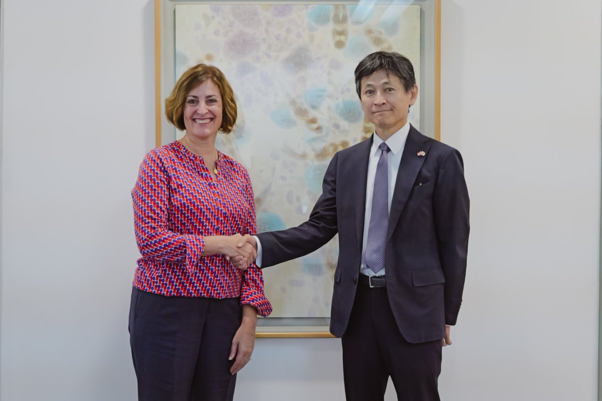 FAOLebanon's tweet photo. 📍🇱🇧 | FAO DDG @BethBechdol, ADG &amp; RNE Rep @FAOADG_NENA, @FAOemergencies  Director @reinpaulsen &amp; Lebanon Rep @VQuattrola met 🇯🇵 Ambassador Kenji Yokota @JapanEmbLebanon to recognize Japan’s longstanding support &amp; explore ways to strengthen food security &amp; farming communities. https://t.co/GDL40Iw8LF