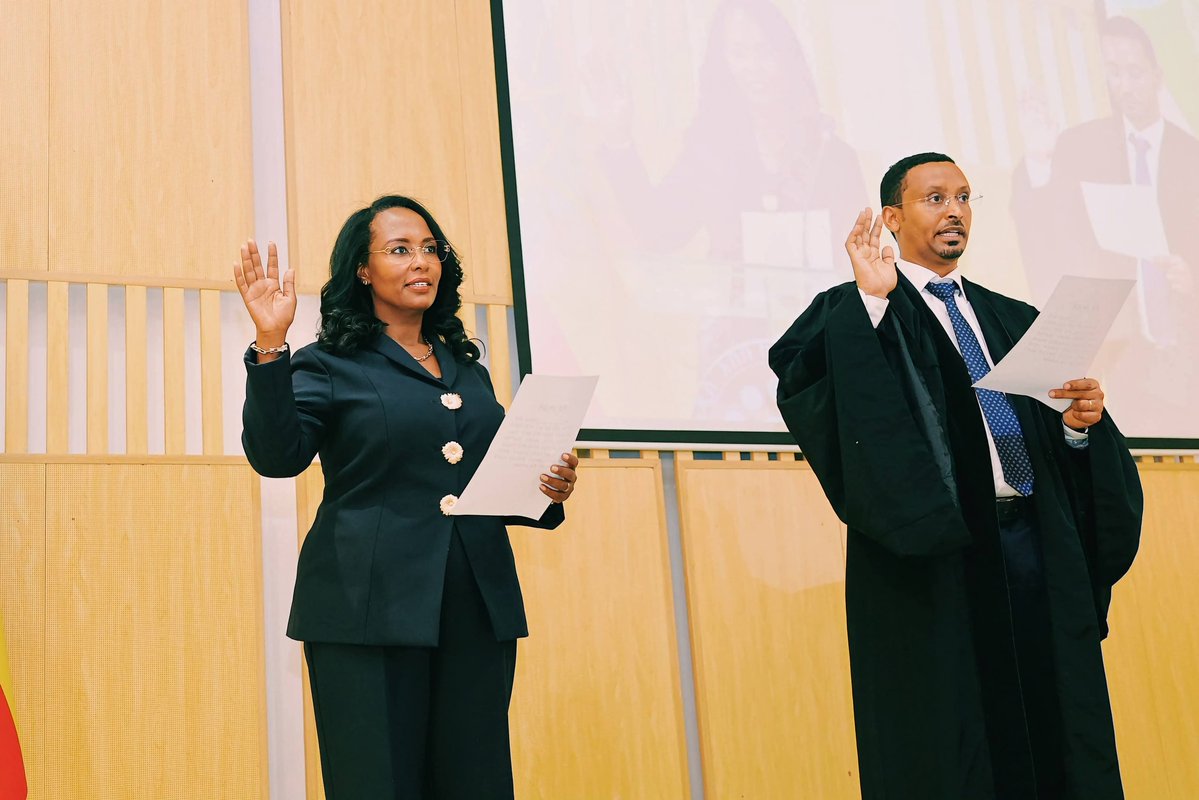 AdanechAbiebie's tweet photo. #AddisAbaba
First and foremost, I offer my heartfelt gratitude to Almighty God for His steadfast guidance, support, and strength in bringing us to this historic day.

I am deeply honored by the trust placed in me to lead our distinguished capital, Addis Ababa, once again. My sincere appreciation goes to the residents of Addis Ababa, the esteemed City Council, and the Prosperity Party for their confidence and support.

May God bless #Ethiopia and its people.