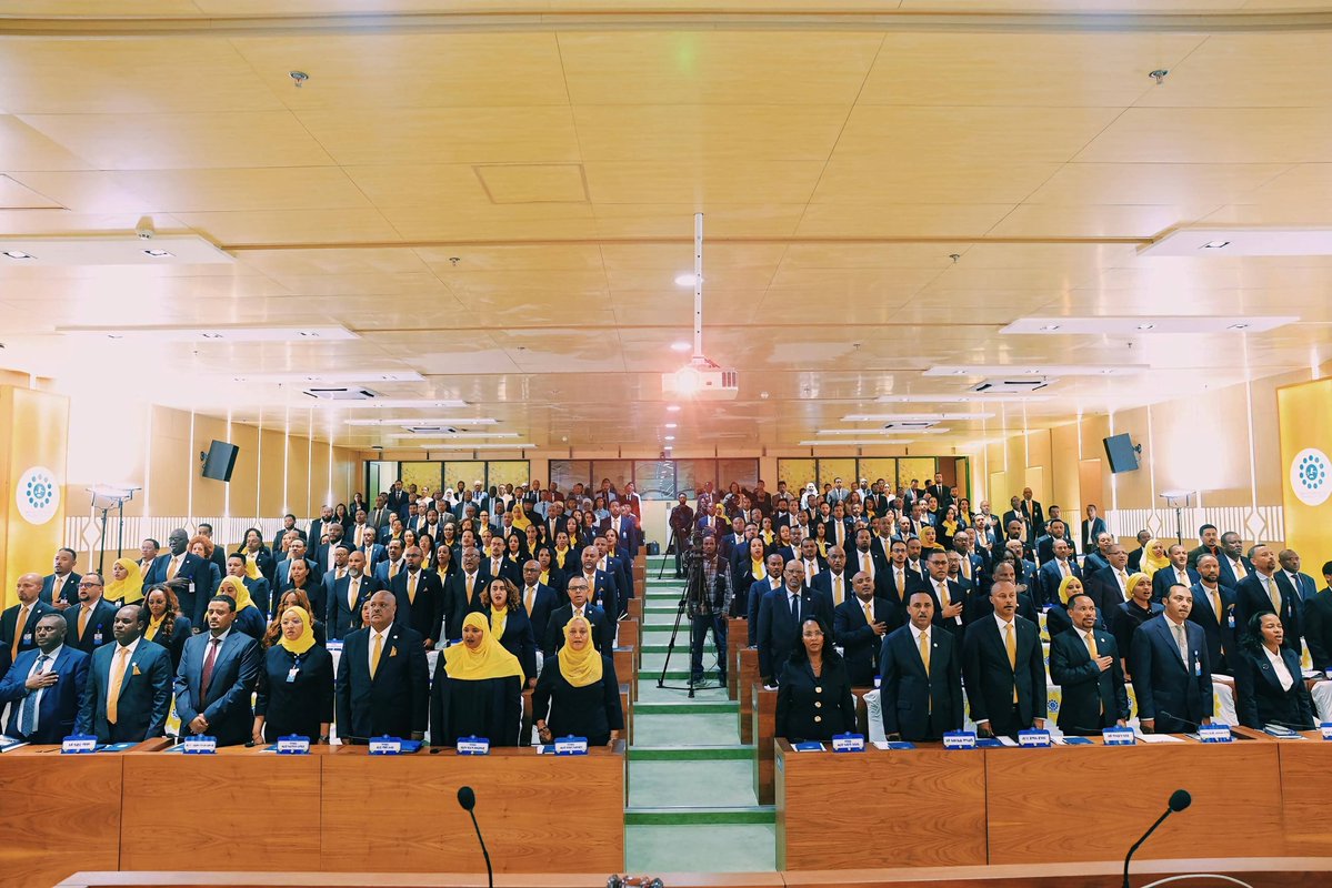 AdanechAbiebie's tweet photo. #AddisAbaba
First and foremost, I offer my heartfelt gratitude to Almighty God for His steadfast guidance, support, and strength in bringing us to this historic day.

I am deeply honored by the trust placed in me to lead our distinguished capital, Addis Ababa, once again. My sincere appreciation goes to the residents of Addis Ababa, the esteemed City Council, and the Prosperity Party for their confidence and support.

May God bless #Ethiopia and its people.