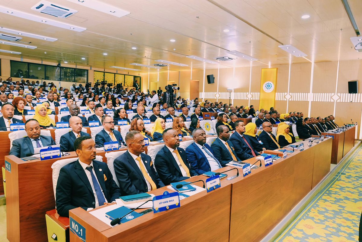 AdanechAbiebie's tweet photo. #AddisAbaba
First and foremost, I offer my heartfelt gratitude to Almighty God for His steadfast guidance, support, and strength in bringing us to this historic day.

I am deeply honored by the trust placed in me to lead our distinguished capital, Addis Ababa, once again. My sincere appreciation goes to the residents of Addis Ababa, the esteemed City Council, and the Prosperity Party for their confidence and support.

May God bless #Ethiopia and its people.