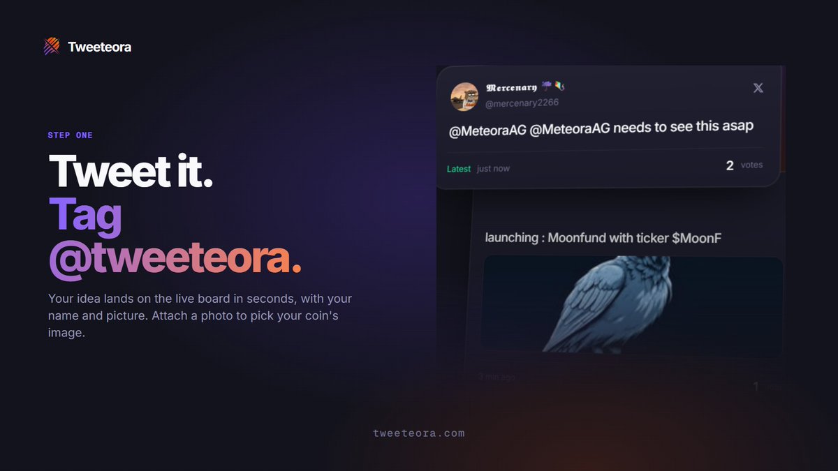 Tweeteora's tweet photo. Your token launch, fully funded on @MeteoraAG 

#Solana is the future. https://t.co/7mpIvMhuWi
