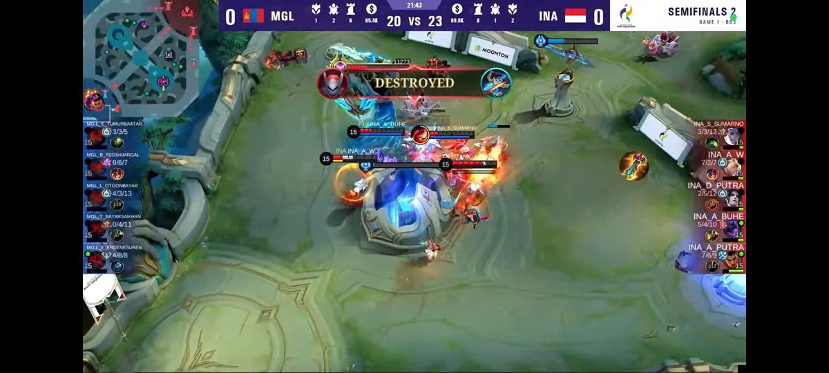 Txtmlbb_'s tweet photo. ASIAN GAMES

MGL 0-1 INA https://t.co/XEgGSf6QnQ