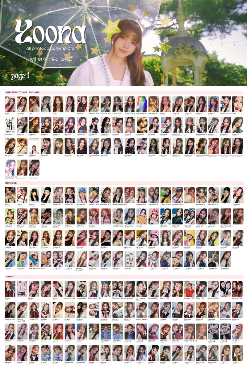 alia1o0's tweet photo. [ UNIS ] ALL PHOTOCARDS TEMPLATE WISHLIST  

better quality : https://t.co/pmywh2YGRO 

#YOONA #오윤아 
#SEOWON #임서원 

#UNIS #유니스 #UNI_Story https://t.co/5lckGoO0XZ
